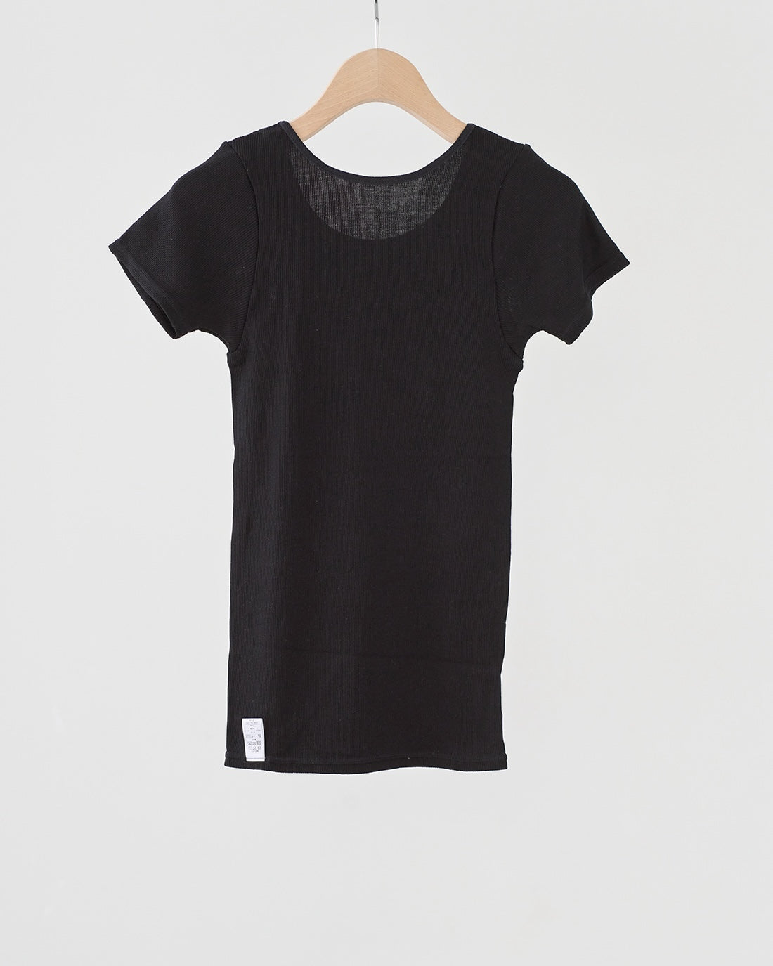 汗悩みを救う、シルク100%リブフレンチスリーブ