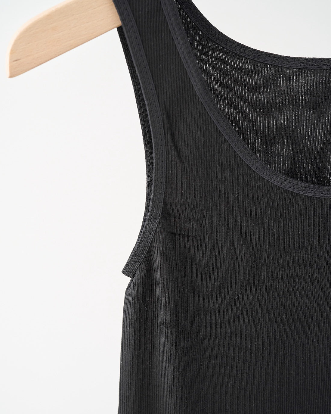 汗悩みを救う、シルク100%リブタンクトップ – くらしきぬ