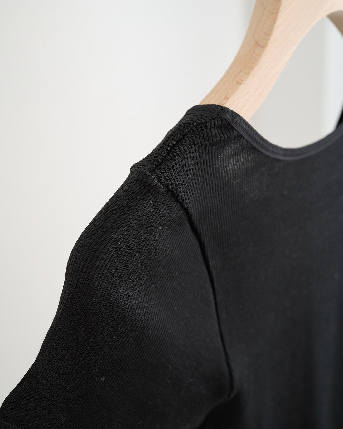 汗悩みを救う、シルク100%リブフレンチスリーブ