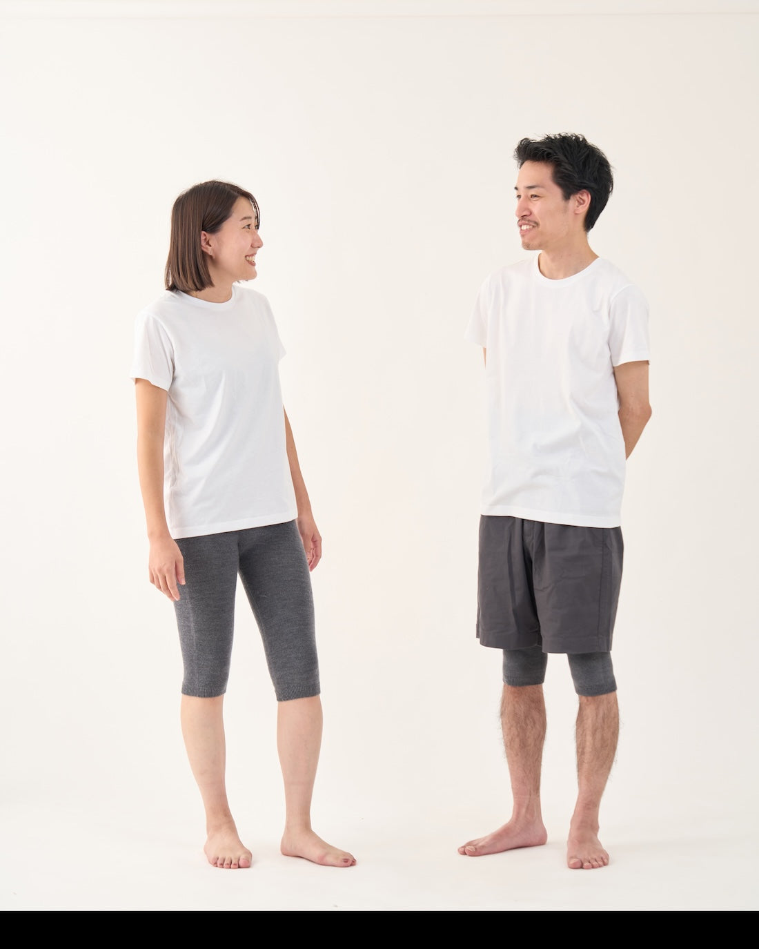 シルク&ウール はらぱん(腹巻パンツ) ハーフタイプ