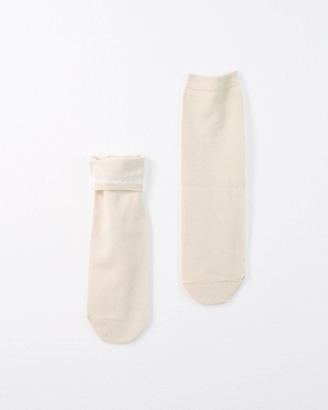 お試し！冷えとり靴下 素朴シルク先丸靴下