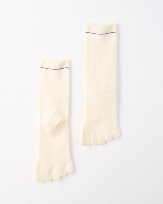 冷えとり靴下 内絹外ウールインナー5本指靴下