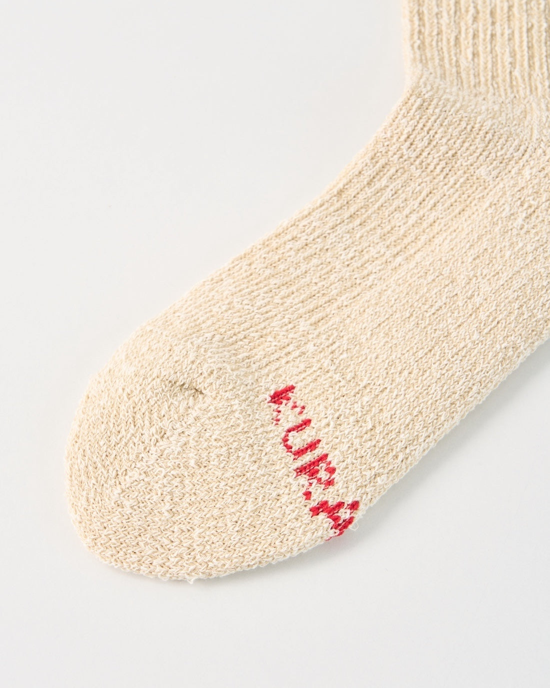 麻と絹のパイルソックス