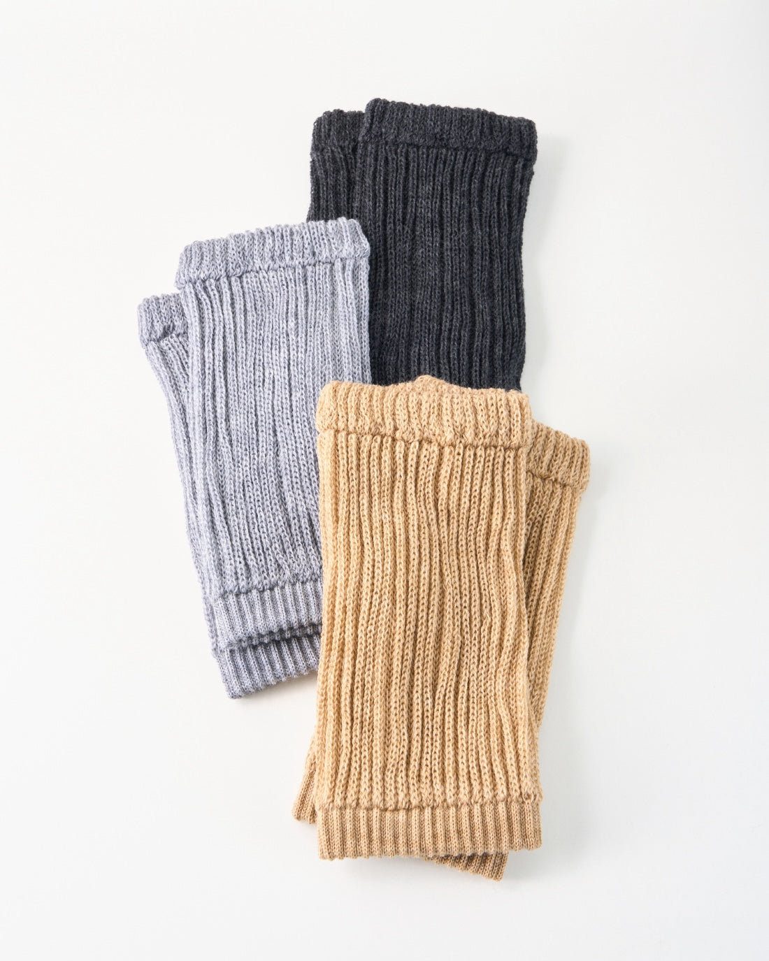 レッグウォーマー厚手ショート丈