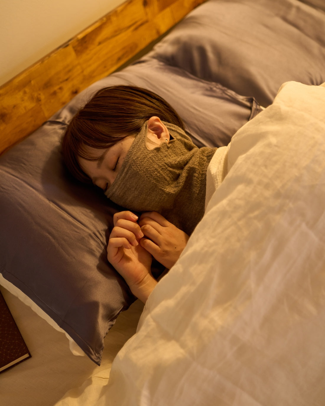 絹包〈きぐるみ〉おやすみマスク