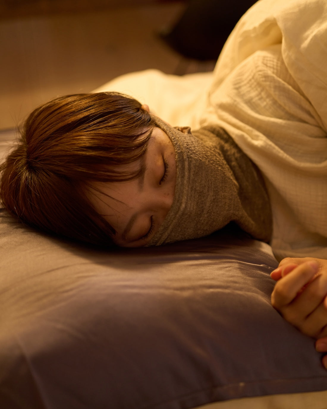 絹包〈きぐるみ〉おやすみマスク