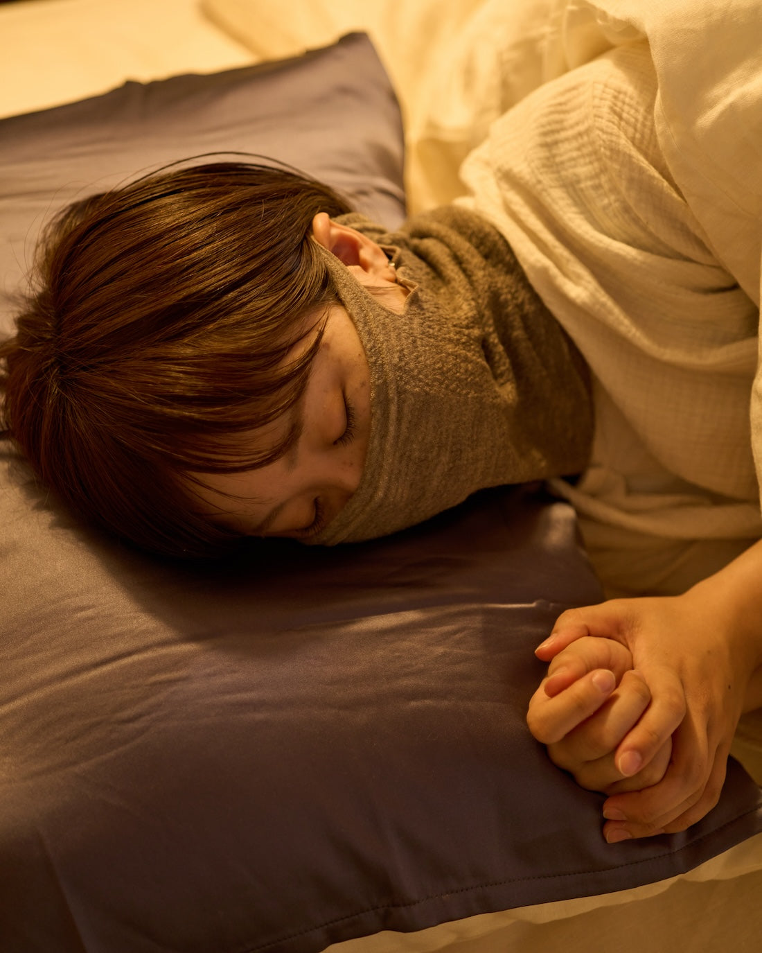 髪と素肌よろこぶ、シルクまくらカバー