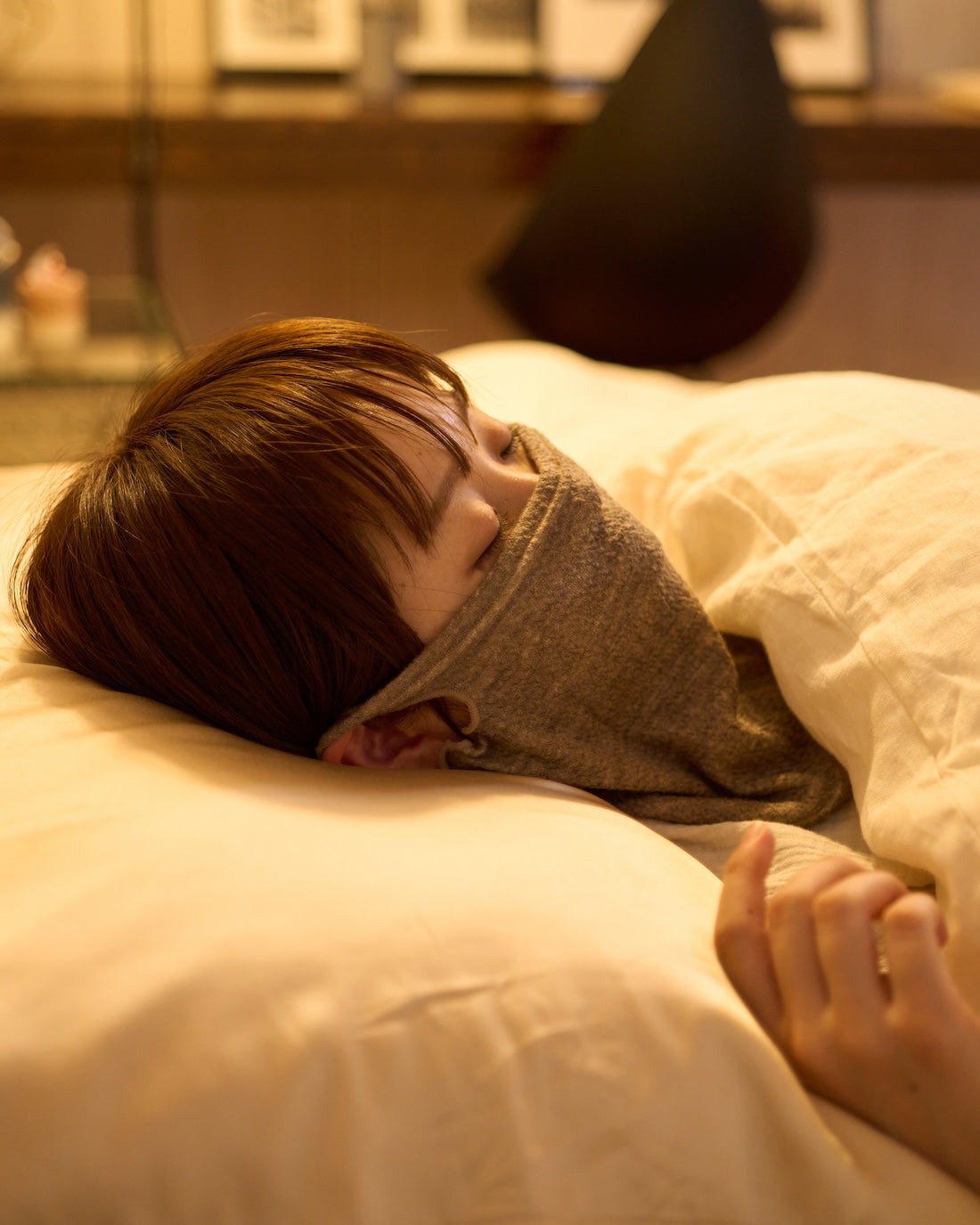 絹包〈きぐるみ〉おやすみマスク