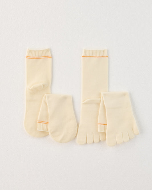 冷えとり靴下 内絹外ウールインナー靴下重ね履きセット