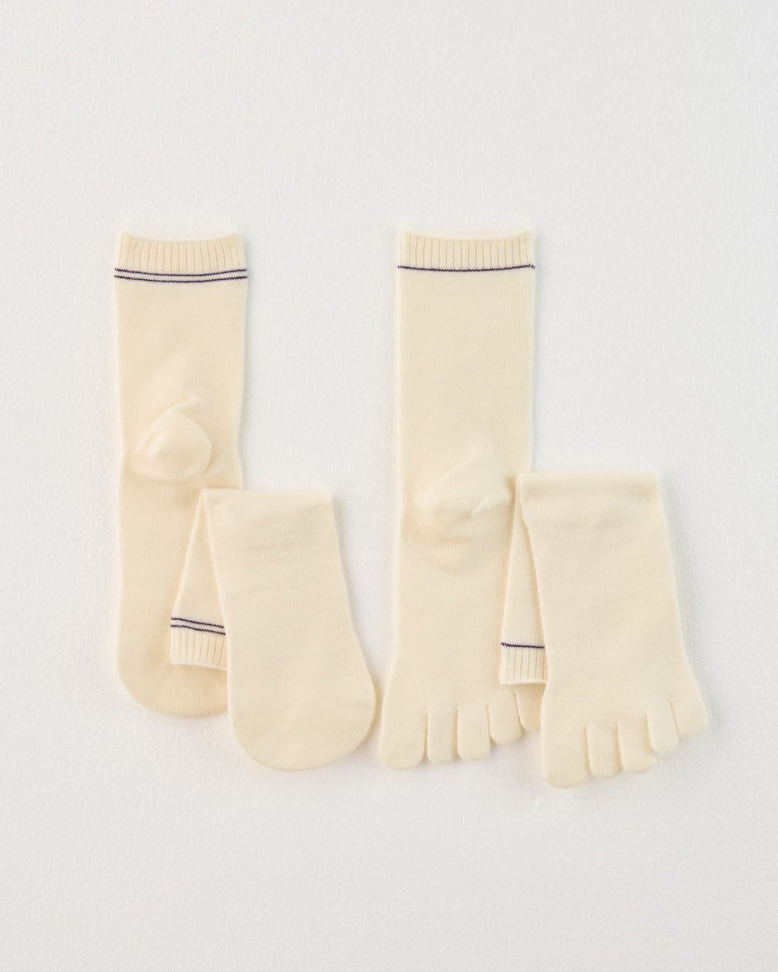 冷えとり靴下 内絹外ウールインナー靴下重ね履きセット