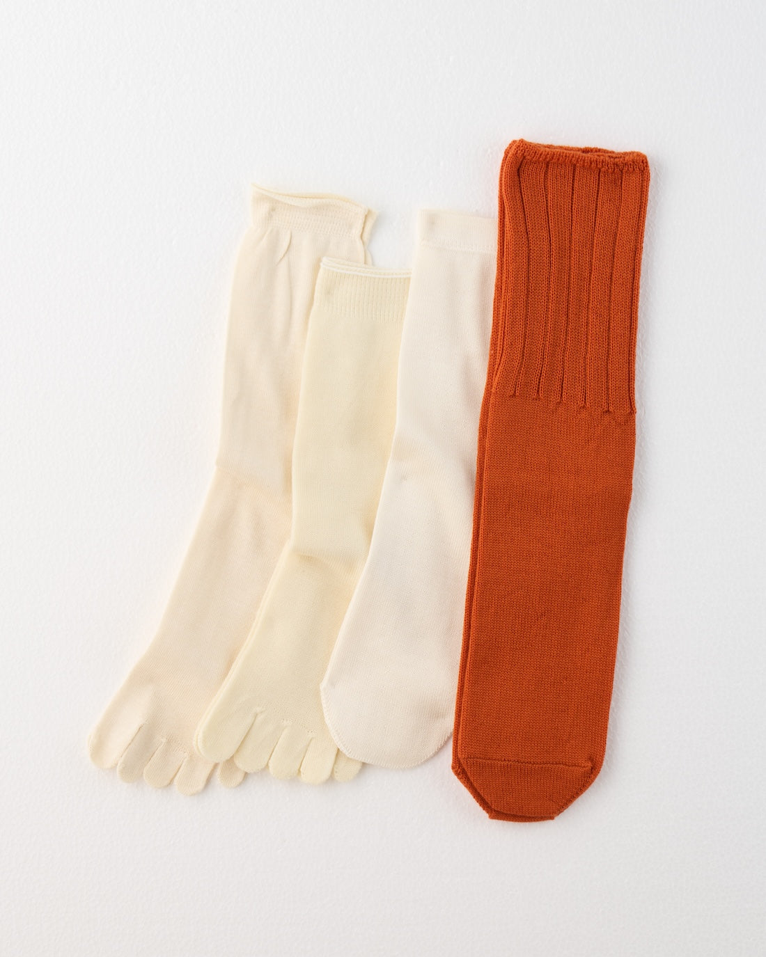 冷えとり靴下 基本4足セット〈すっきり〉