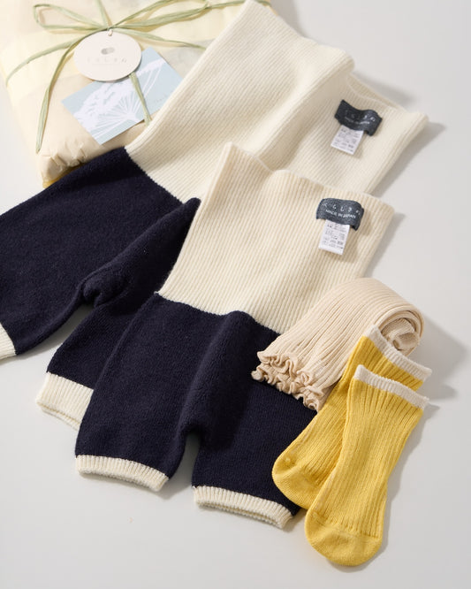 【ラッピング付】出産祝い〈親子おそろいセット〉*