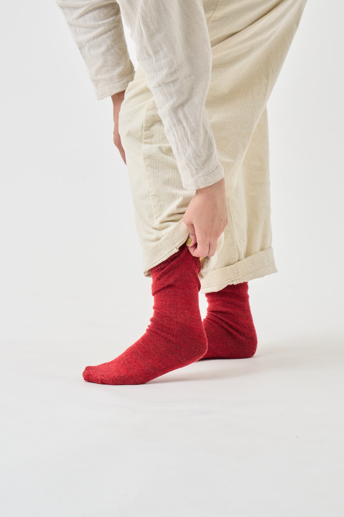 お手軽冷えとり靴下かかとなし ペアーズセット*