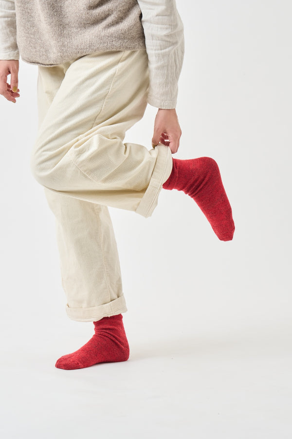 お手軽冷えとり靴下かかとなし