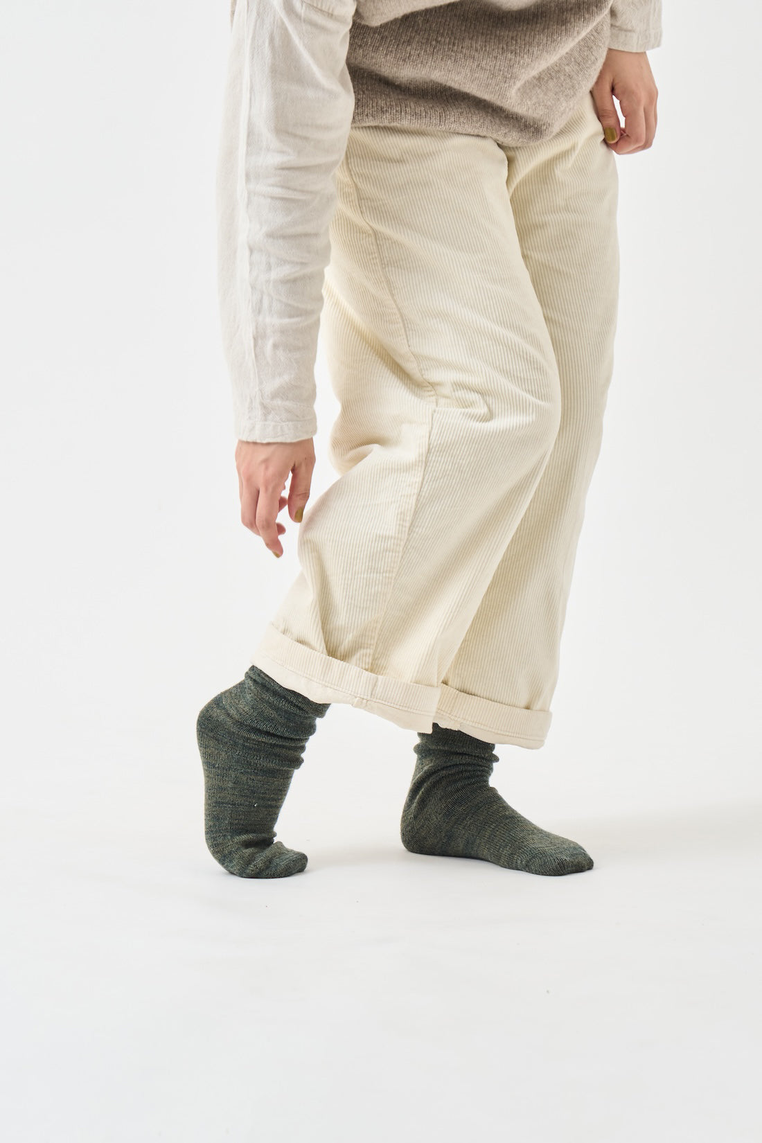 お手軽冷えとり靴下かかとなし ペアーズセット*