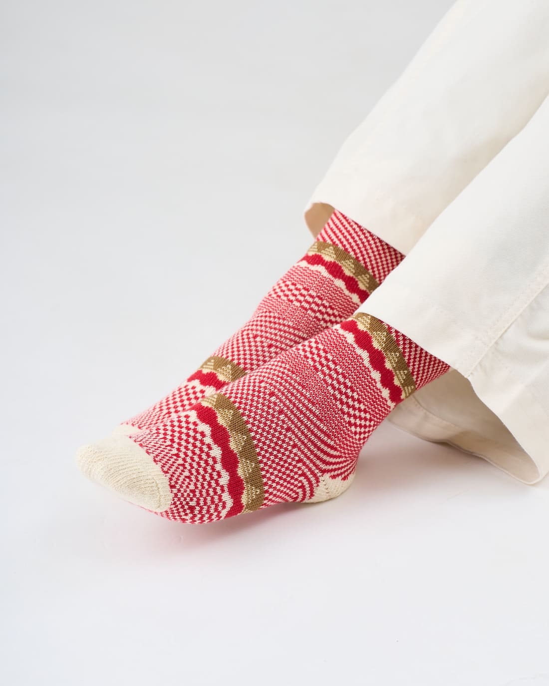 【数量限定】赤鬼のソックス（岡山フィルムプロジェクト×くらしきぬ）