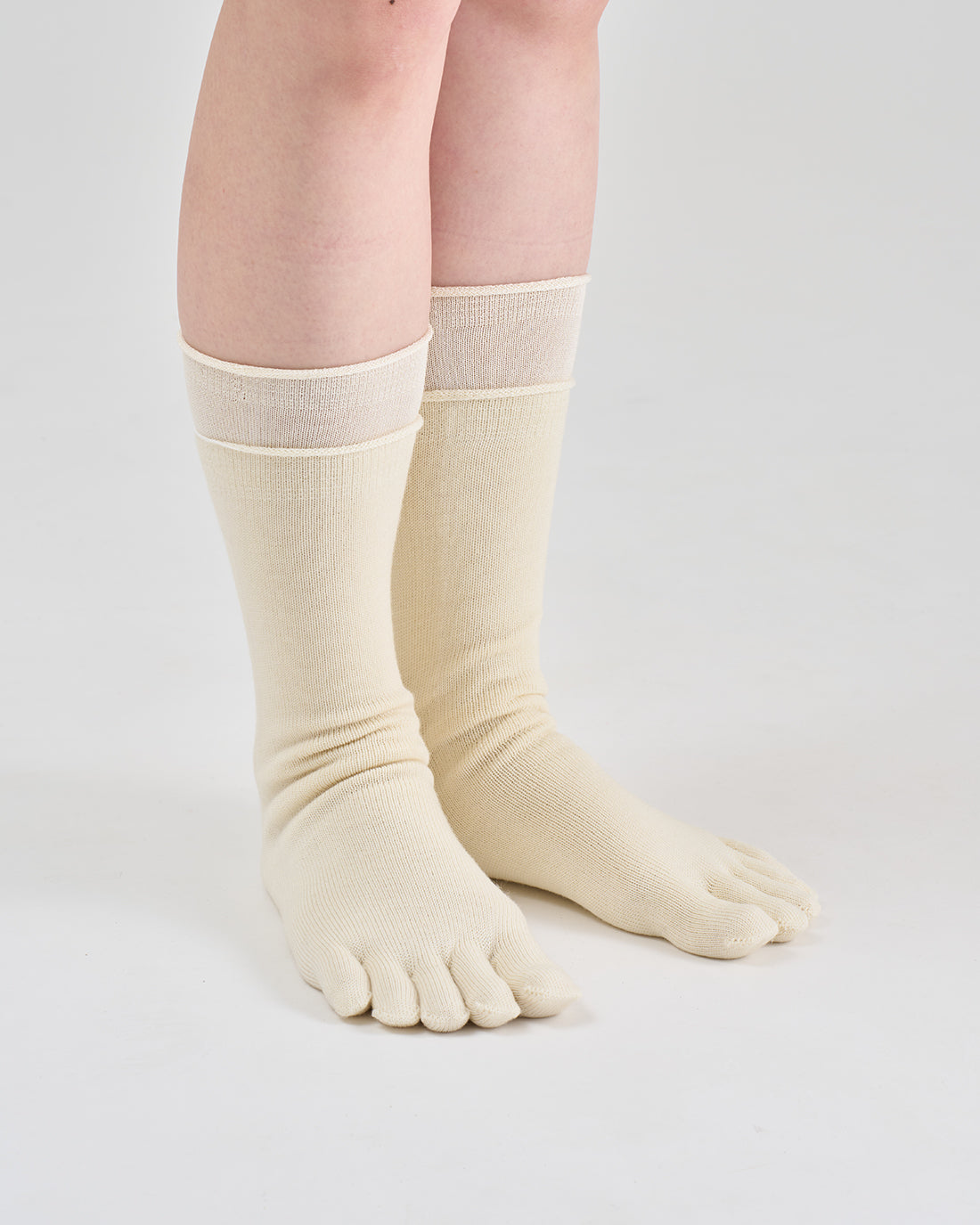 冷えとり靴下 基本4足セット〈しっかりタイプ〉- 冷えとり靴下・絹肌着