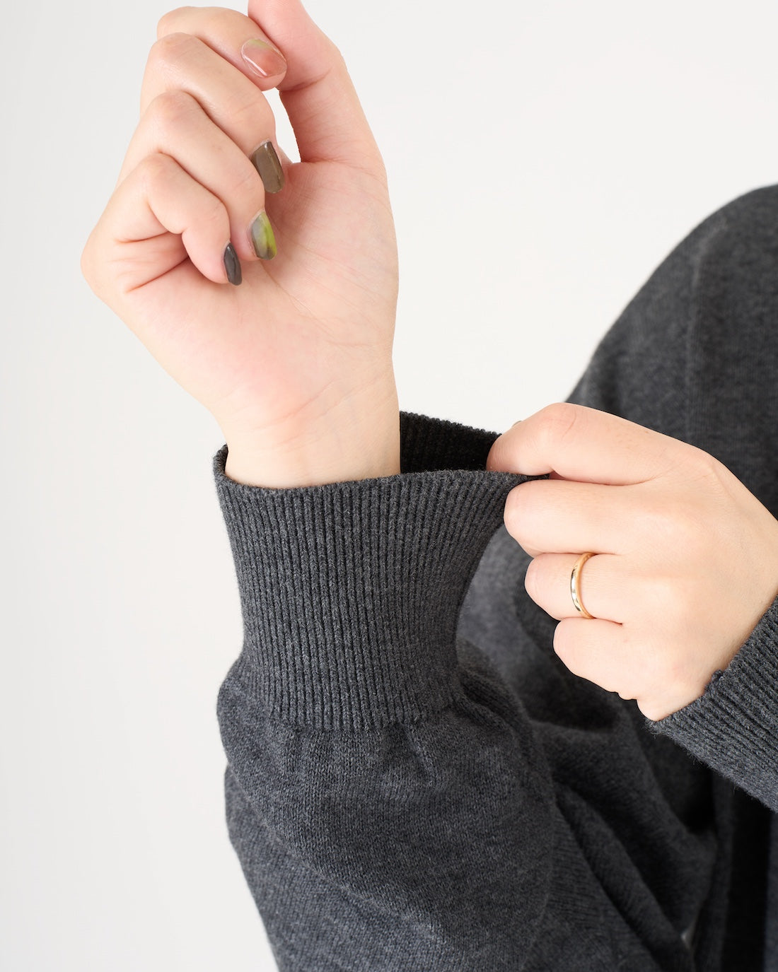 コットン＆カシミヤ ルームウェア プルオーバー