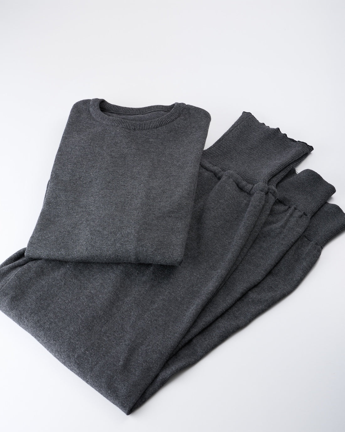 コットン＆カシミヤ ルームウェア 上下セット *