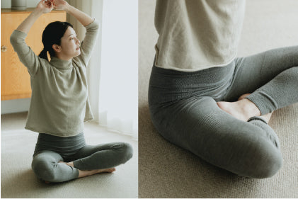 肌弱さんに勧めたい、シルクリッチはらぱんロング