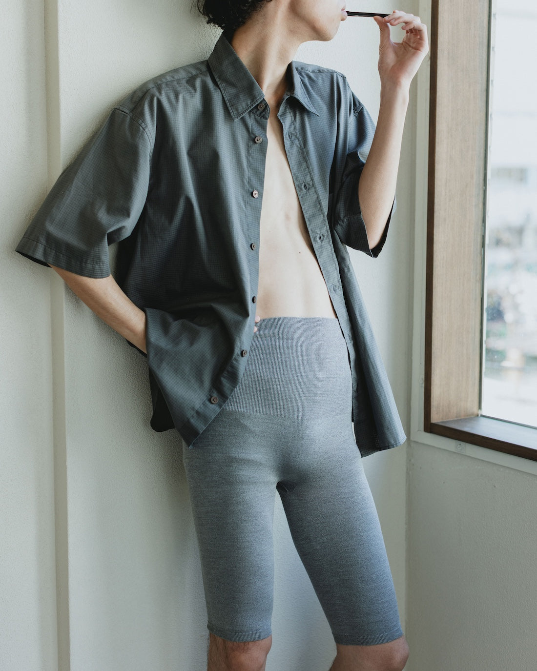 心とろける、シルクリッチはらぱん（腹巻パンツ）ハーフタイプ
