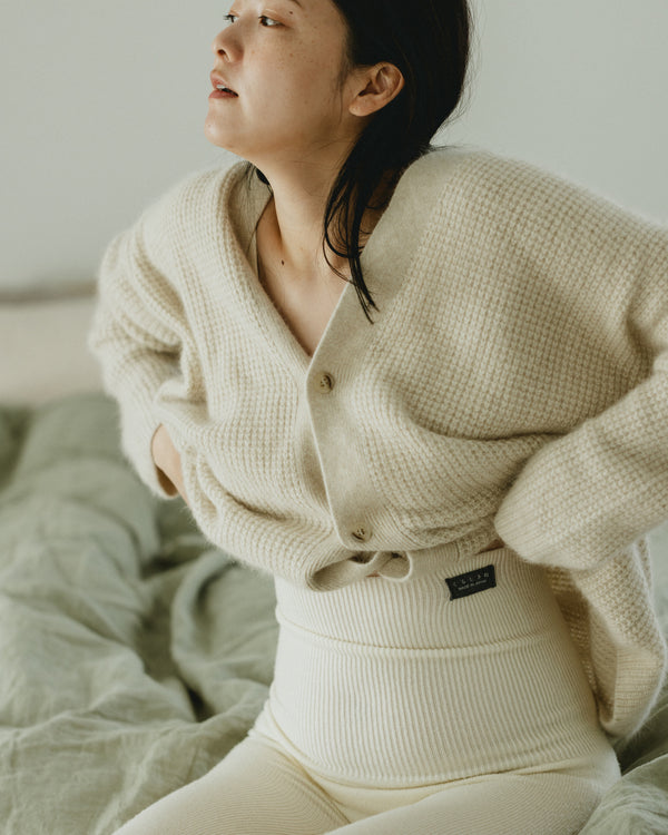 シルク&ウール はらぱん(腹巻パンツ) ロングタイプ〈12分丈〉