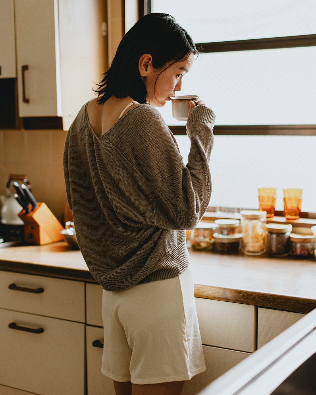 絹肌シルクぺチパンツ