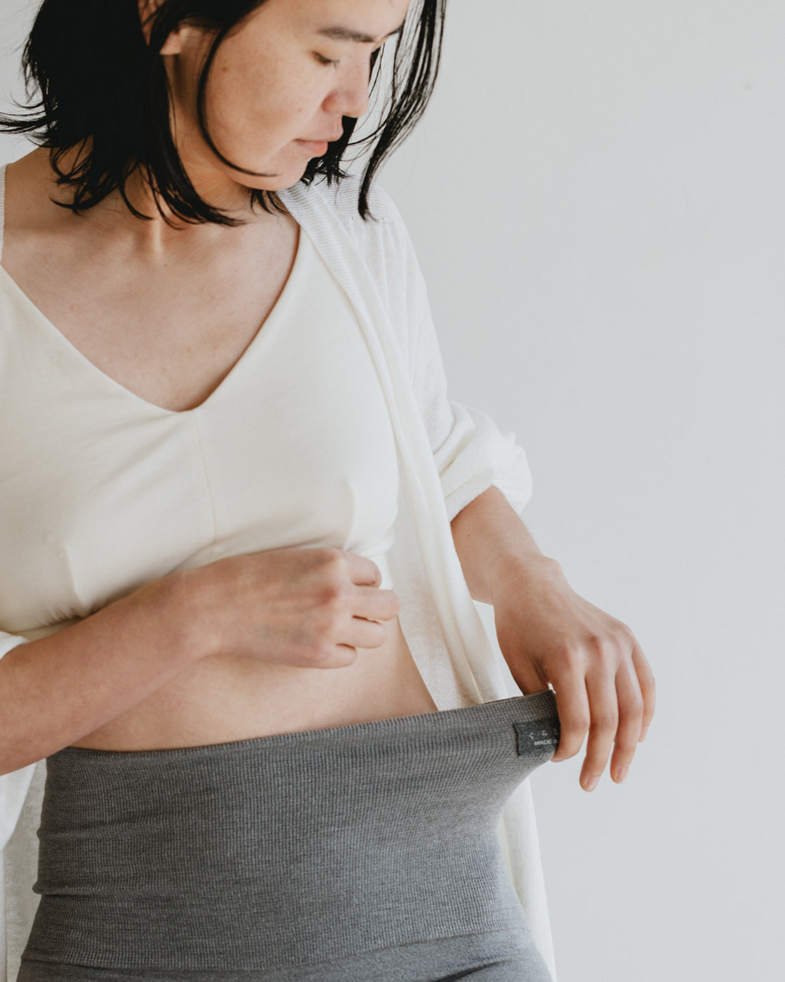 シルクリッチはらぱん（腹巻パンツ）ショートタイプ