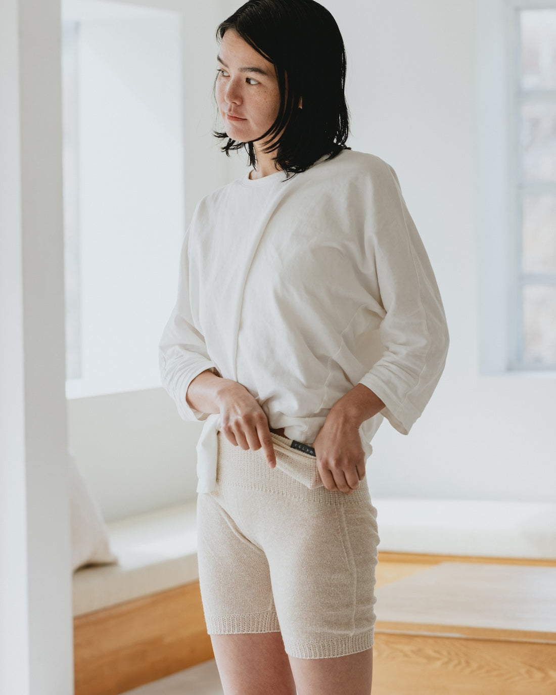 通気性抜群！そよ風はらぱん（腹巻パンツ）ショートタイプ