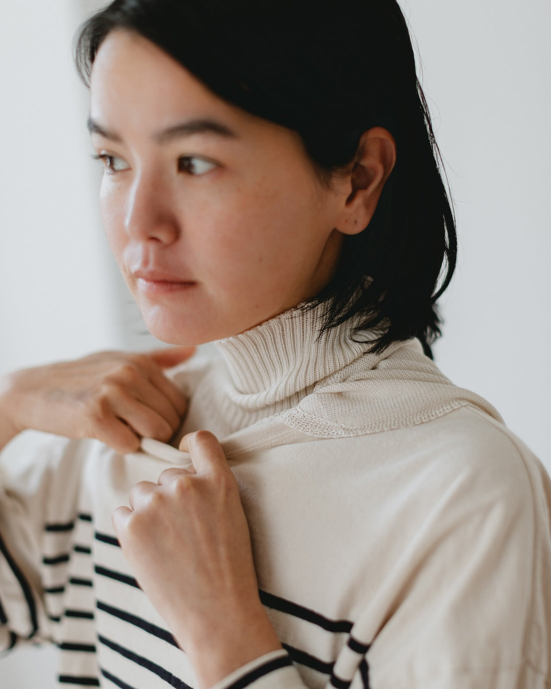 シルク100%ネックカバー