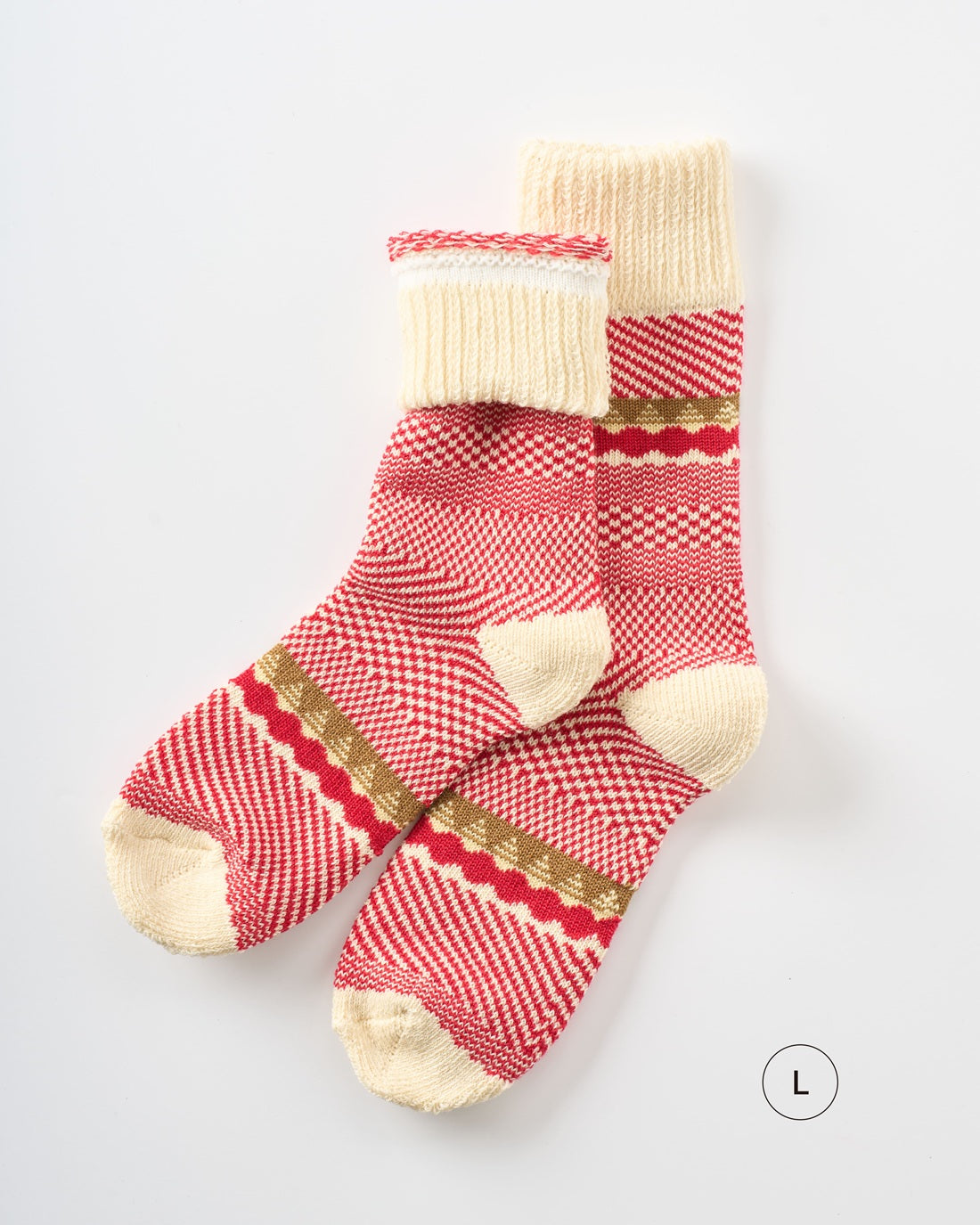 【数量限定】赤鬼のソックス（岡山フィルムプロジェクト×くらしきぬ）