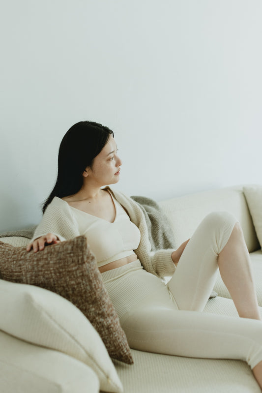 シルク&ウール はらぱん(腹巻パンツ) ハーフタイプ