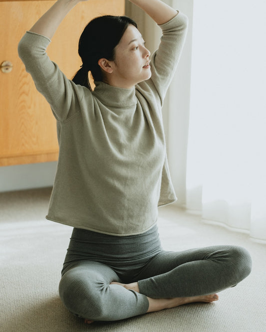 シルクリッチはらぱん（腹巻パンツ）ロングタイプ