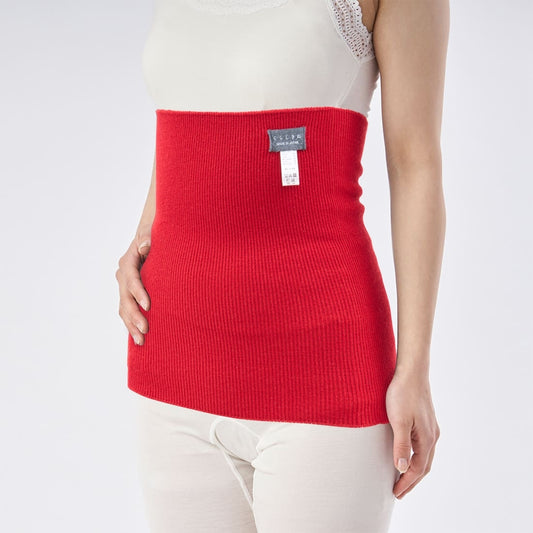 シルク&ウール 赤いはらまき