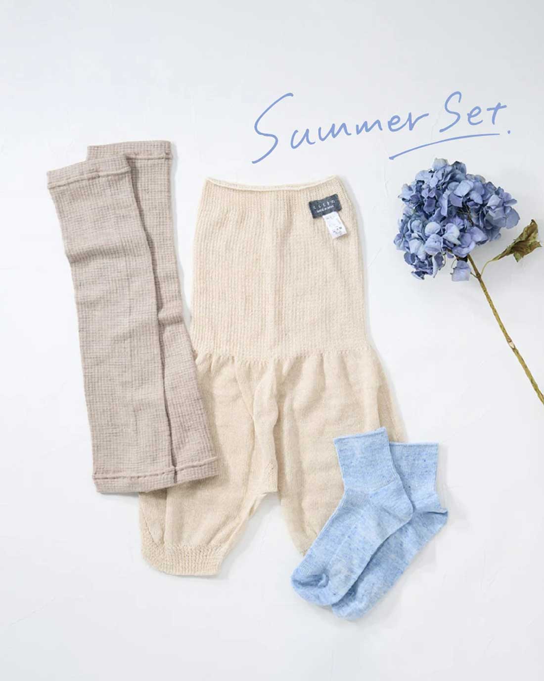 【10%OFFでお得】冷房冷え対策に！夏のおまもりセット*