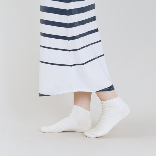 【20％OFF｜在庫限り】和紙&シルク先丸ショートソックス